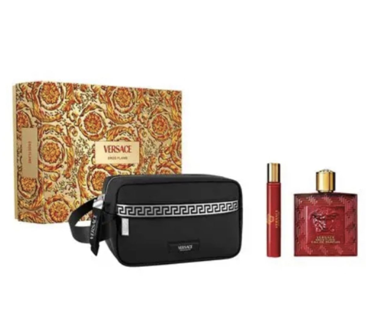 ⁦VERSACE EROS FLAME GIFT SET FOR MEN⁩ - الصورة ⁦1⁩