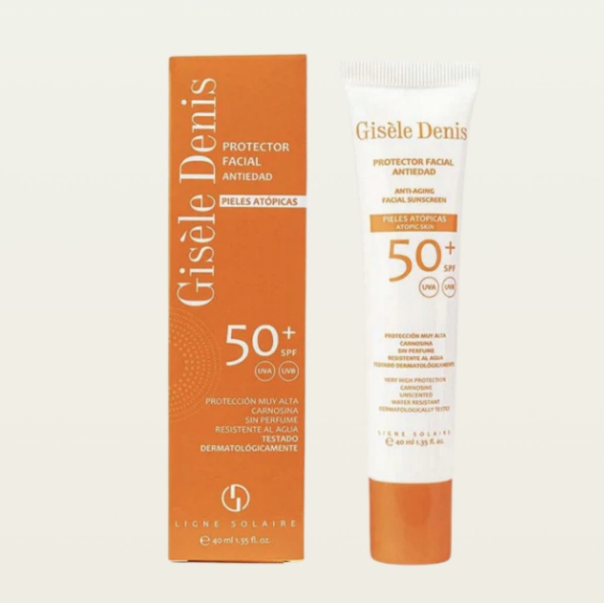 ⁦GISELE DENIS- Anti-Aging Facial Protector for Atopic Skin SPF 50+ 40ml⁩ - الصورة ⁦1⁩