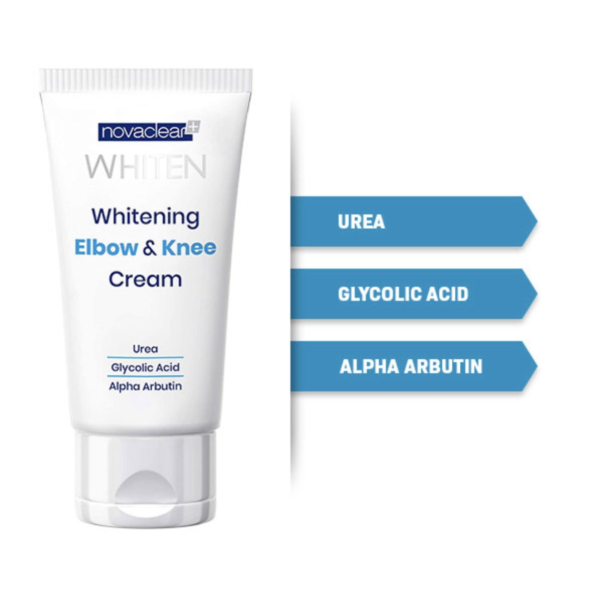 (العربية) Novaclear Whitening elbow & knee cream 50 ml - Image 1