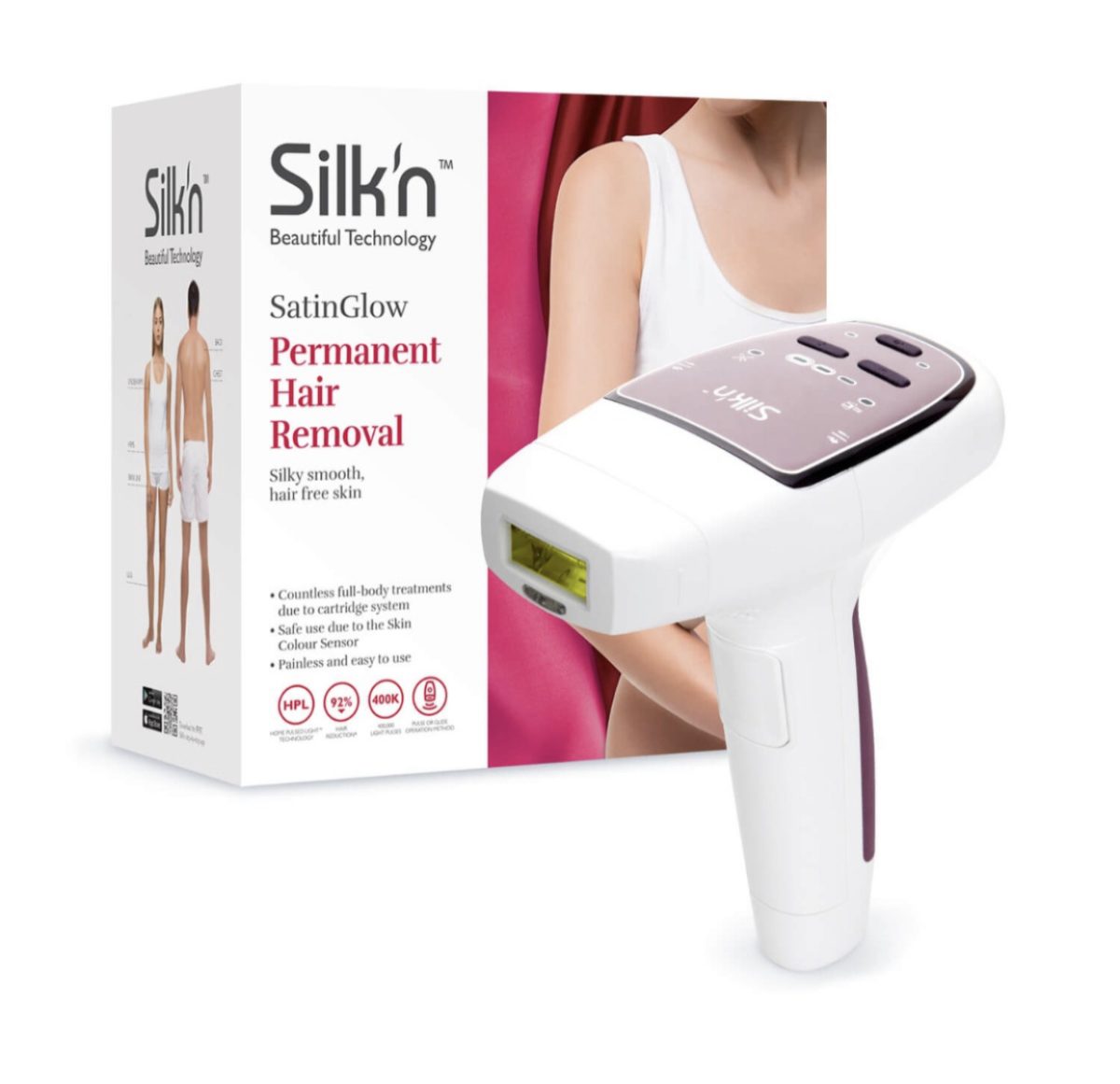 (العربية) Silk'n SatinGlow Permanent Hair Removal - Image 1