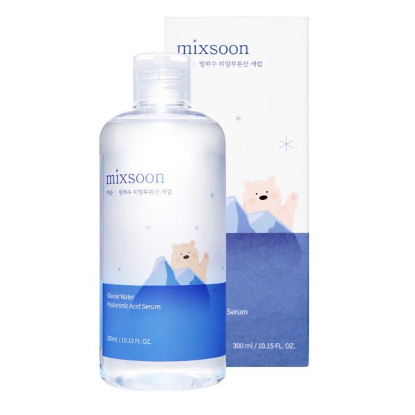 (العربية) MIXSOON- Glacier Water Hyaluronic Acid Serum- 300Ml