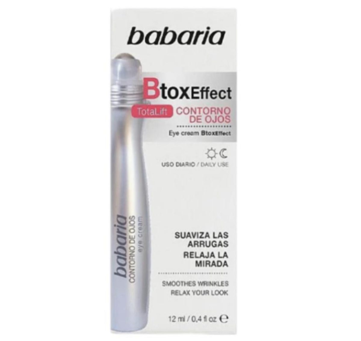 (العربية) BABARIA- Eye Cream with Botox Effect- 12Ml - Image 1